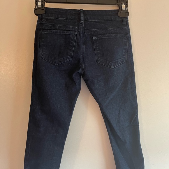 Forever 21 Girls Dark Navy Jeans Size 5/6 - Picture 5 of 6